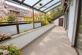 Frühling auf dem Balkon mit Ausblick - Etagenwohnung mit 164,70 m&sup2; in Stuttgart / Vaihingen zum Kaufen
