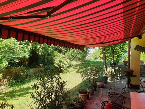 Terrasse vor dem Wohnbereich - 