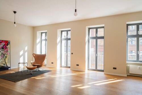 Wohn-/Essraum - 3 Zimmer Etagenwohnung in Berlin