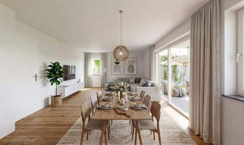 251211_EHR_Teublitz-Jahnstraße-1-3.jpg - Gartenanteil und Abstellraum - Moderne 3-Zimmer-Wohnung mit Terrasse in Teublitz