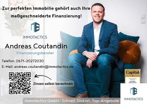 Ihr Finanzierungsberater Andreas Coutandin - 