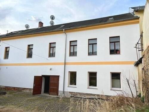 Hausansicht - 1 Zimmer Reihenmittelhaus in Elsterberg