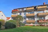 Gartenansicht - 2 Zimmer Etagenwohnung in Bremen