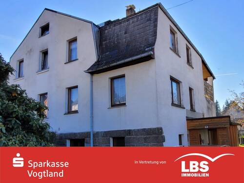 Ansicht straßenseitig - Ihr neues Zuhause in bester Lage in Rodewisch!