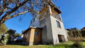 Ansicht Anbau und Terrasse - 4 Zimmer Doppelhaushälfte in Rodewisch