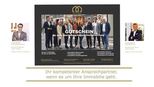 Gutschein - 2 Zimmer Mehrfamilienhaus, Wohnhaus in Bremen