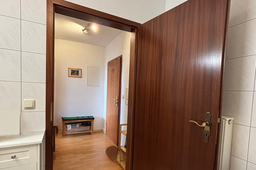 Der offene Blick in den Flur - 