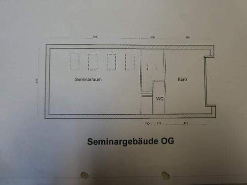 Seminargebäude Obergeschoß - 