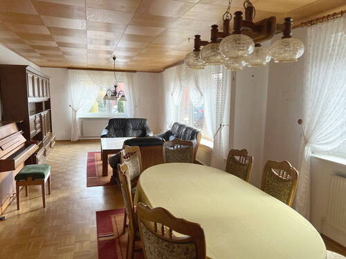 Essbereich im Wohnzimmer - 