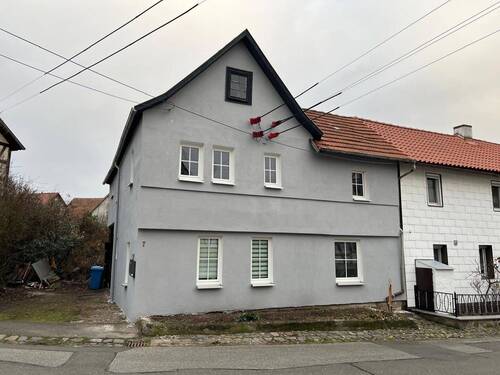 Hausansicht - Zweifamilienhaus in Gleichamberg