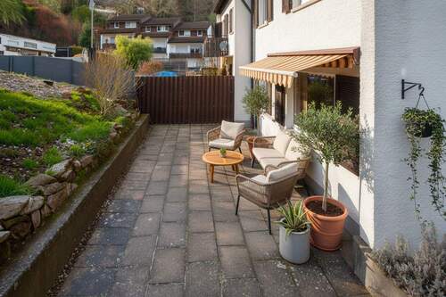 Terrasse - 5 Zimmer Doppelhaushälfte in Schramberg