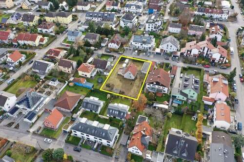 Ansicht Nordwest - Grundstück in Germering zum Kaufen