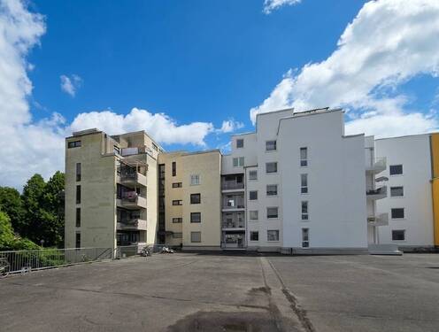 Seitenansicht - Wohnen mit Balkon und viel Platz 