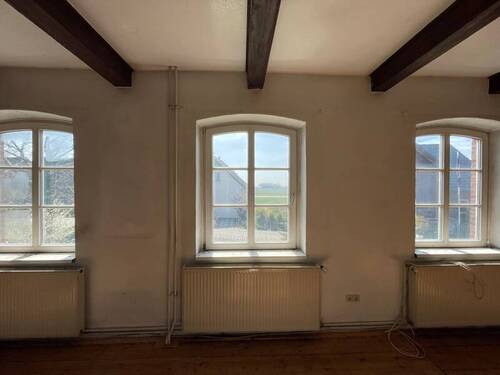 Zimmeraussicht (mit Elbblick) vorne im OG - 