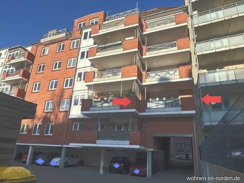 Südansicht - 2 Zimmer Etagenwohnung zum Kaufen in Kiel / Ravensberg