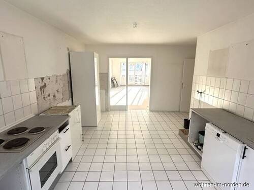 Küche Blick zum Wohnzimmer - 