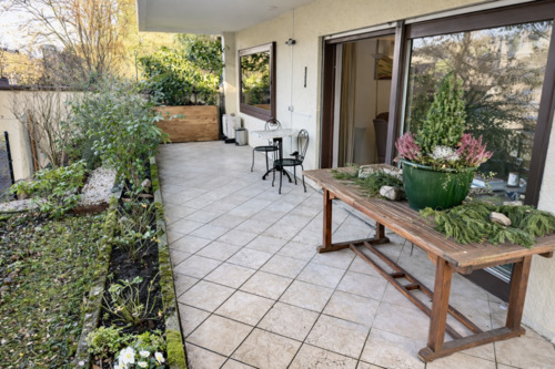 Terrasse - Etagenwohnung mit 86,90 m&sup2; in Baden-Baden zum Kaufen