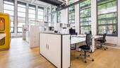 Arbeitsplätze - Stylische Arbeitsplätze mit Wow Effekt in spektakulärem Industrieloft - All-in-Miete