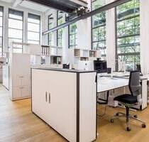 Stylische Arbeitsplätze mit Wow Effekt in spektakulärem Industrieloft - All-in-Miete - München Thalk.Obersendl.-Forsten-Fürstenr.-Solln