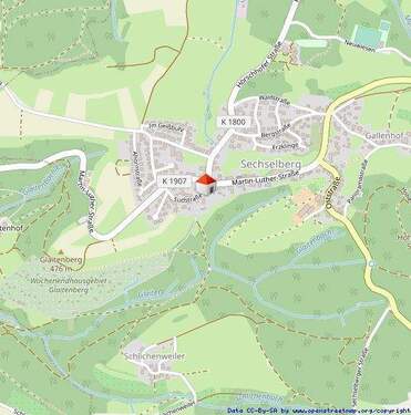 Lage - 2 Zimmer Etagenwohnung in Althütte / Sechselberg