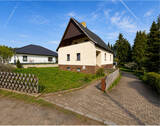 Außenansicht - Naturidyll im Osterzgebirge - Einfamilienhaus mit großzügigem Garten und Charme
