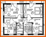 Wohnung Nr. 1 Grundriss - 