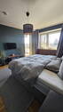 Schlafzimmer mit Balkontüre - 