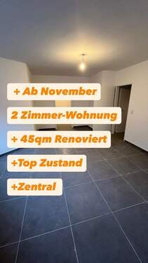 Bild 1 - Schöne 2-Zimmer-Wohnung im Erdgeschoss - mit Küche Wuppertal Barmen