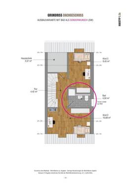 Dachgeschoss Sonderwunsch - 