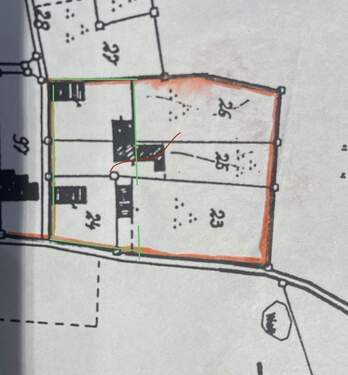 Karte Flurstücke 23-26 - 