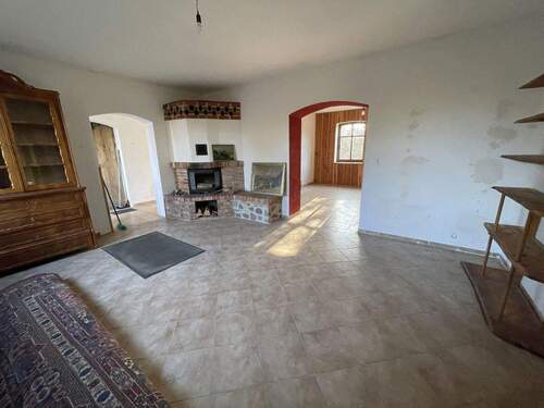 Esszimmer mit Kamin - 