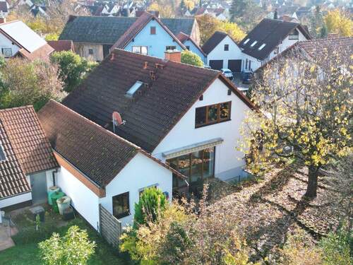 Gartenansicht - 4 Zimmer Einfamilienhaus in Insheim