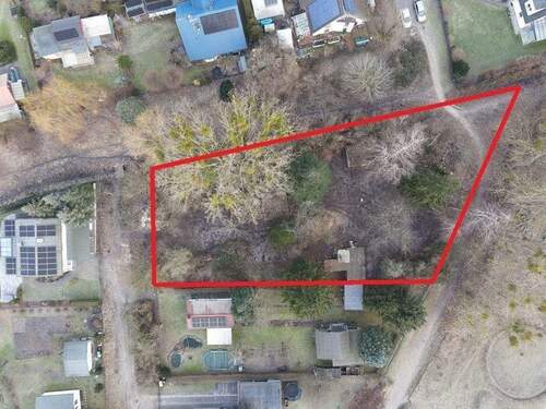 Luftaufnahme - *** Großzügiges Grundstück in begehrter Lage von Falkensee - OT Falkenhagen***