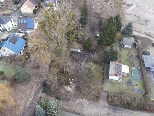 Luftaufnahme - Grundstück zum Kaufen in Falkensee