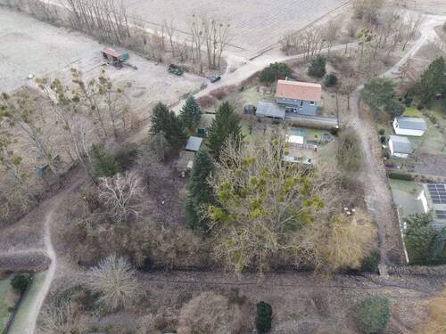 Luftaufnahme - Grundstück in Falkensee