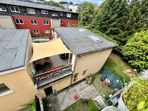 Blick auf Hofhaus - 