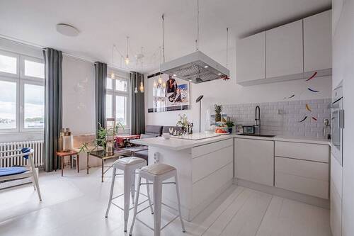 Wohnküche - 2 Zimmer Etagenwohnung zum Kaufen in Berlin