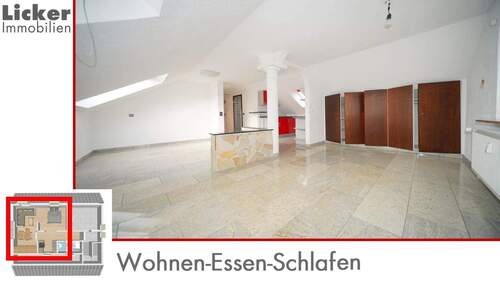 Wohnen-Essen-Schlafen - 