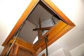 Blick zum Dachboden - 