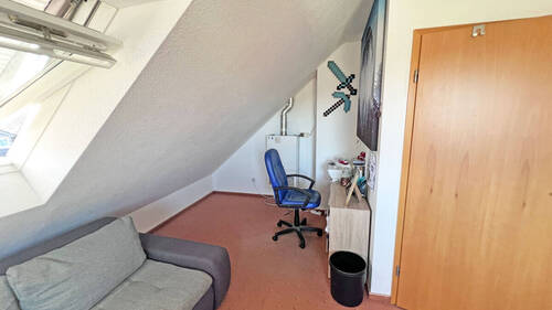 Spitzboden und Heizung - 