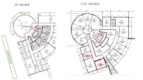 Bild 12 - Lichtdurchflutete und imposante Rondellfläche, ruhige Lage, Lift bis UG, SP mgl, SpielhalleBistro mgl.