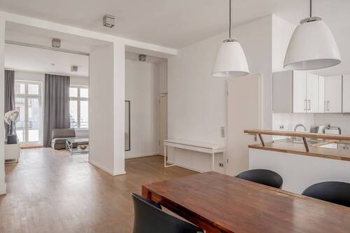 Bild 1 - Sanierte 3-Zimmer-Altbauwohnung mit Loftcharakter nahe Teutoburger Platz