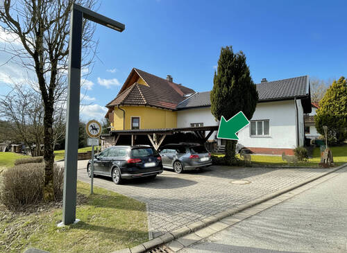 Geschützter Stellplatz - 