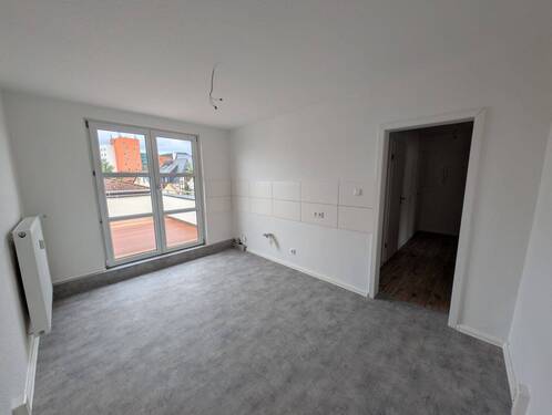 Küche mit Terrassenzugang - 
