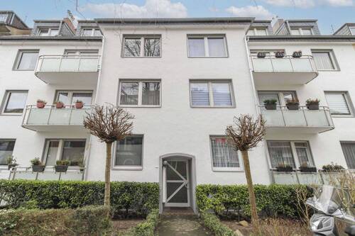 Frontansicht - 2 Zimmer Etagenwohnung in Düsseldorf