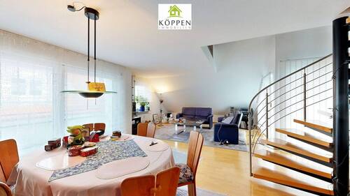 03 Wohn-Essbereich.jpg - Etagenwohnung mit 123,00 m&sup2; in Leutenbach zum Kaufen