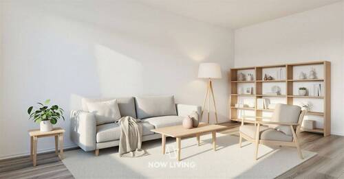 Wohnzimmer - (KI generiert) - Großzügige sanierte 4-Zimmer-Wohnung in begehrter Innenstadtlage