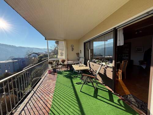 Teilansicht vom Balkon
- 