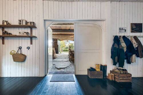 Zugang zum Stall - 