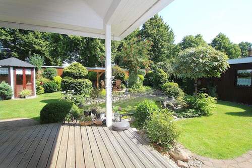 Blick in den hinteren Garten - 